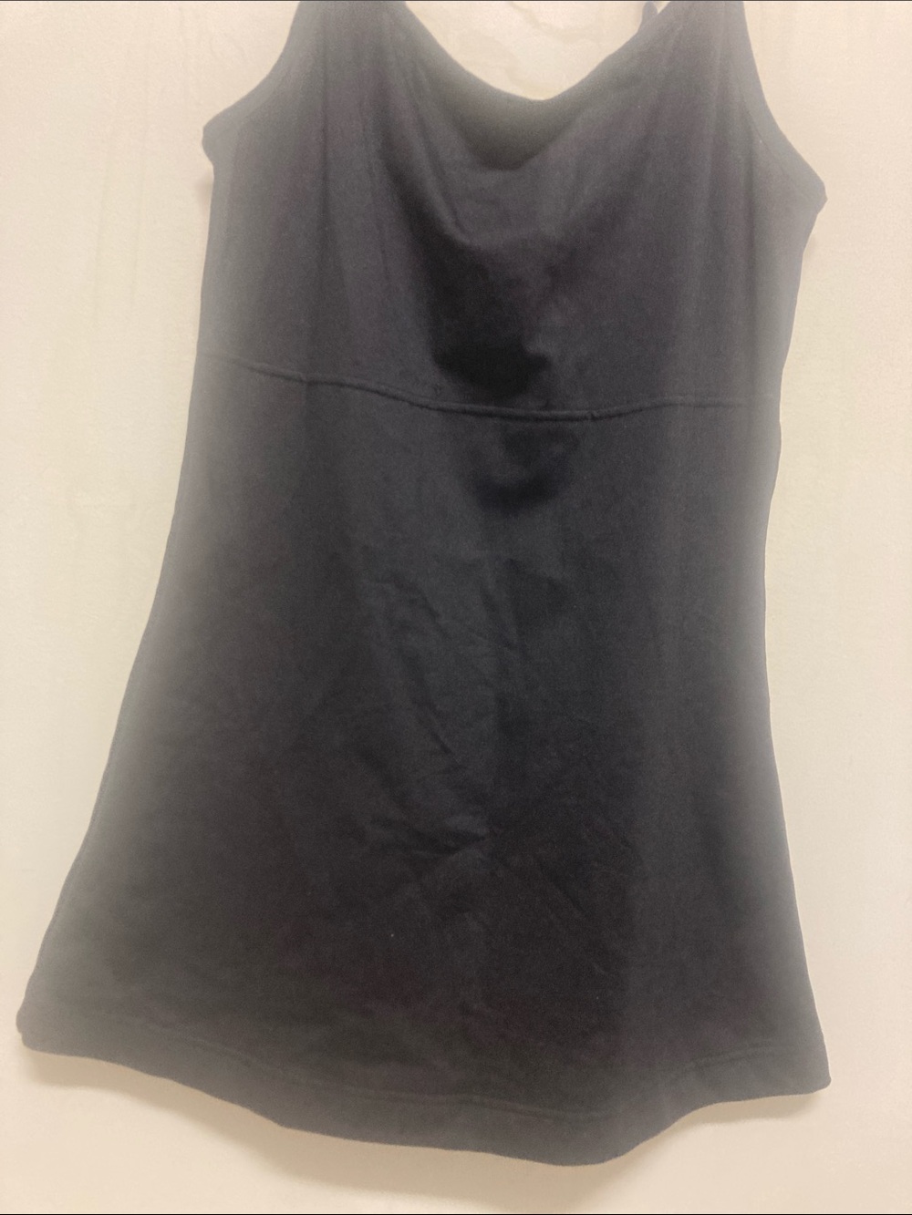 FLEXEES/Black Scoop Neck Tank Top